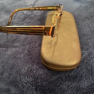 Calvin Klein eye glasses; Bronze color size 50